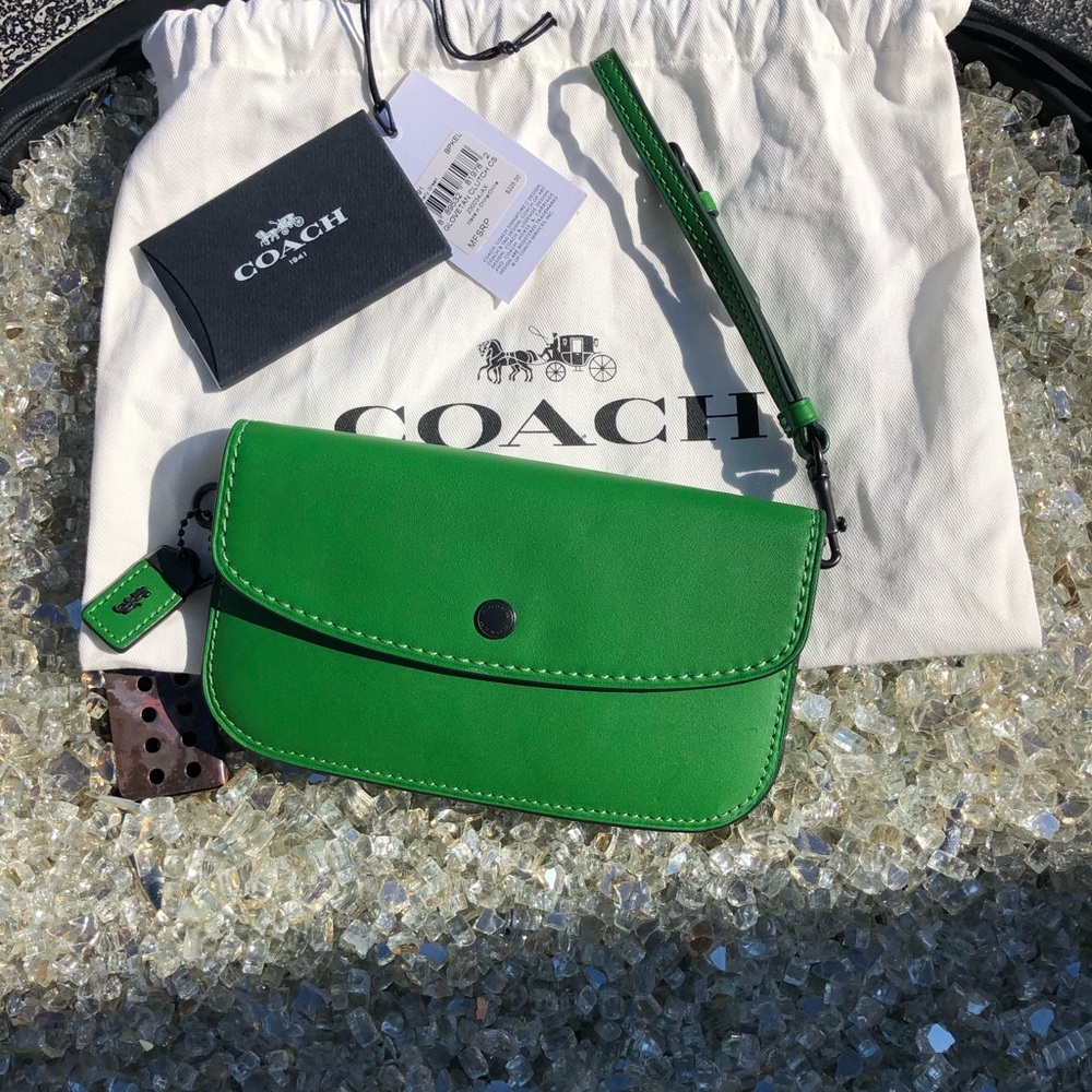 Authentic Coach Clutch Wristlet